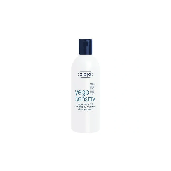 ZIAJA Yego Sensitiv łagodzący żel do higieny intymnej dla mężczyzn 300ml
