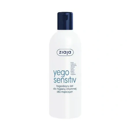 ZIAJA Yego Sensitiv łagodzący żel do higieny intymnej dla mężczyzn 300ml
