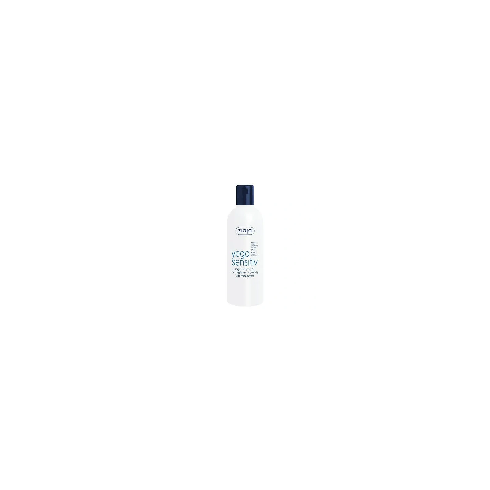 ZIAJA Yego Sensitiv łagodzący żel do higieny intymnej dla mężczyzn 300ml