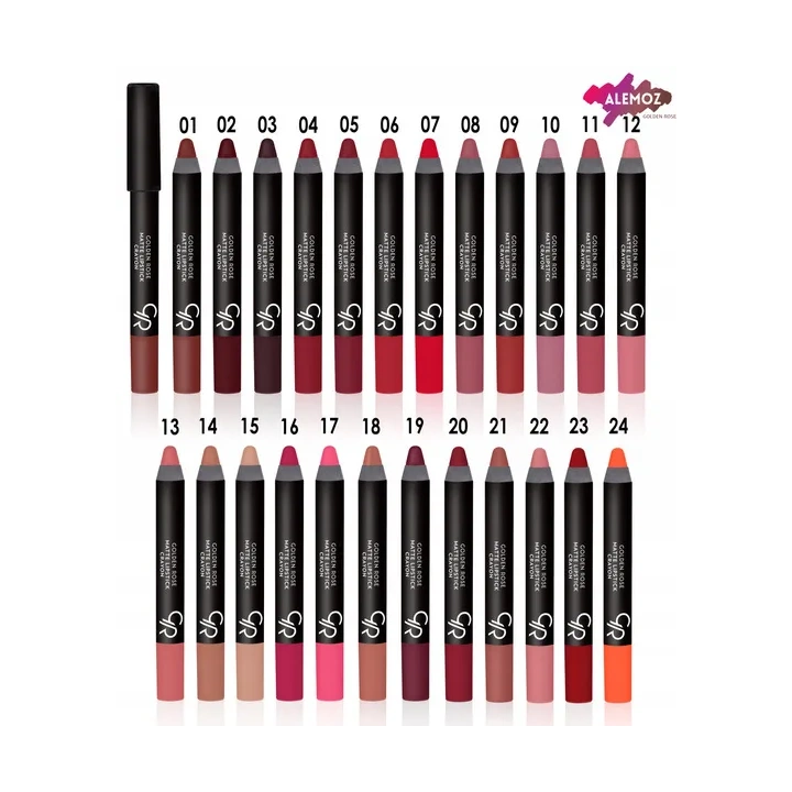 GOLDEN ROSE Matte Crayon Lipstick szminka w kredce 29 3,5g 