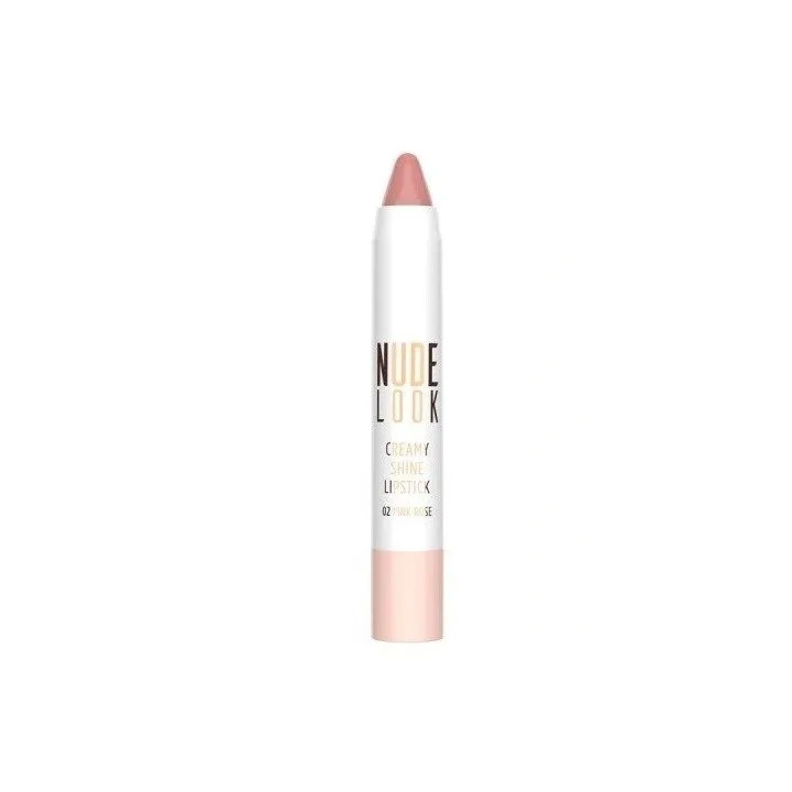 GOLDEN ROSE Nude Look szminka kremowa 02 Pink Rose 3,5g
