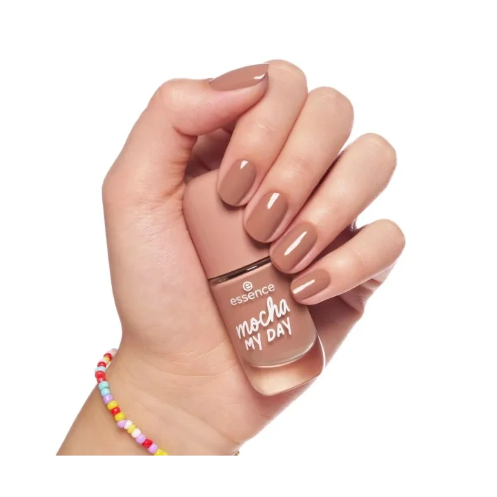 ESSENCE Gel Nail Colours żelowy lakier do paznokci 83 Mocha My Day 8ml