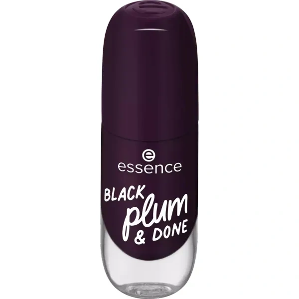 Essence ESSENCE Gel Nail Colours żelowy lakier do paznokci 84 Black Plum & Done 8ml