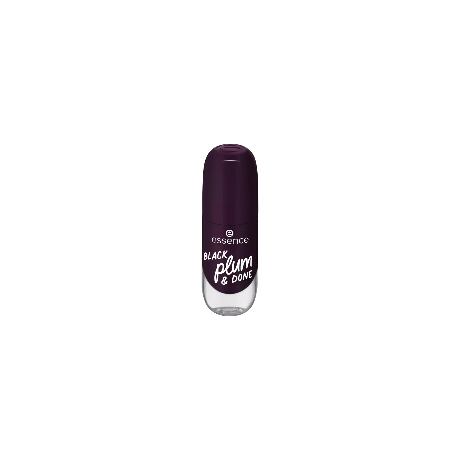 ESSENCE Gel Nail Colours żelowy lakier do paznokci 84 Black Plum & Done 8ml