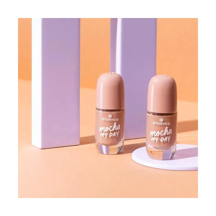 ESSENCE Gel Nail Colours żelowy lakier do paznokci 83 Mocha My Day 8ml