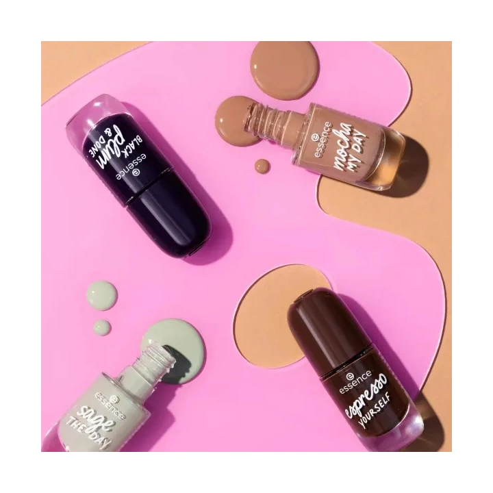 ESSENCE Gel Nail Colours żelowy lakier do paznokci 83 Mocha My Day 8ml