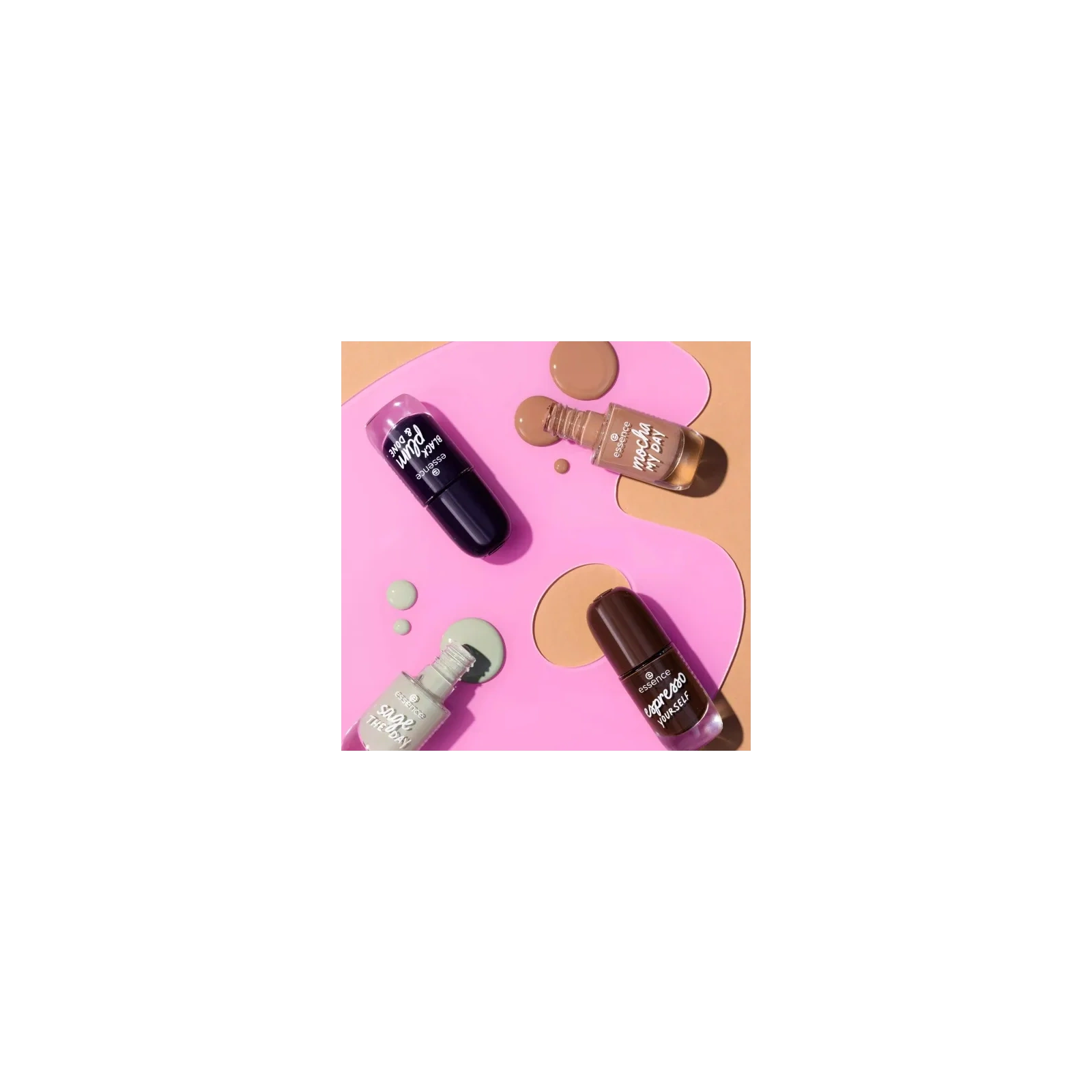 ESSENCE Gel Nail Colours żelowy lakier do paznokci 83 Mocha My Day 8ml