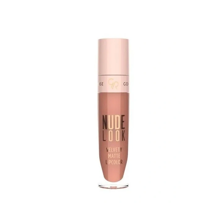 GOLDEN ROSE Nude Look szminka w płynie matowa 02 Peac 5,5ml