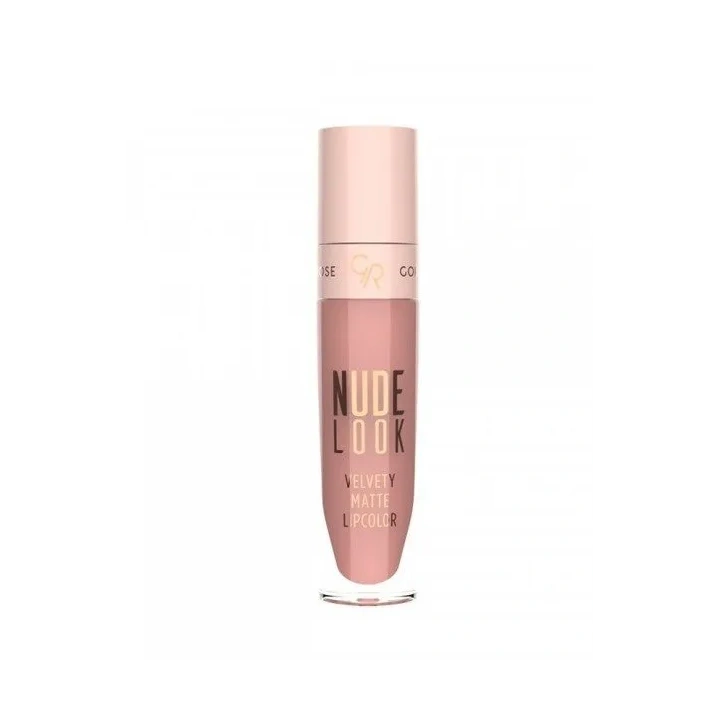 GOLDEN ROSE Nude Look szminka w płynie matowa 03 Rosy 5,5ml