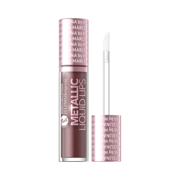 BELL HypoAllergenic Metallic Liquid Lips szminka w płynie 204 New York 3ml