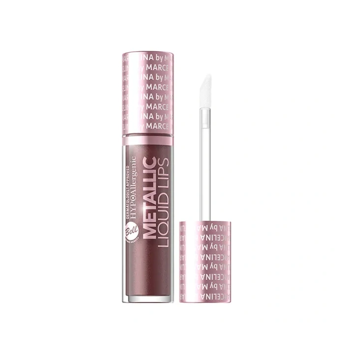 BELL HypoAllergenic Metallic Liquid Lips szminka w płynie 204 New York 3ml