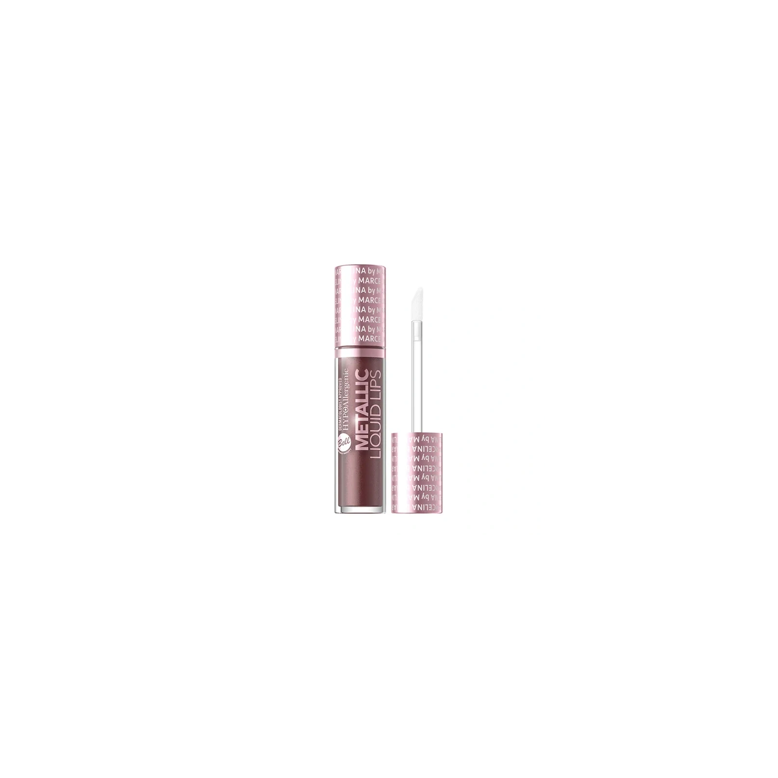 BELL HypoAllergenic Metallic Liquid Lips szminka w płynie 204 New York 3ml