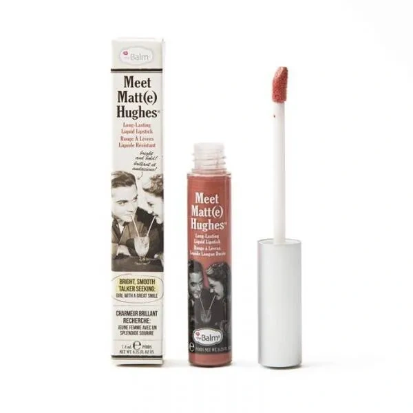 THE BALM Meet Matt(e) Hughes szminka w płynie Doting 7,4ml