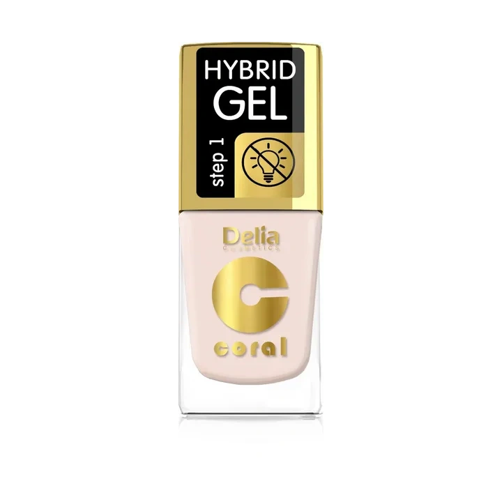 DELIA Coral Hybrid Gel hybrydowy lakier do paznokci 82 11ml