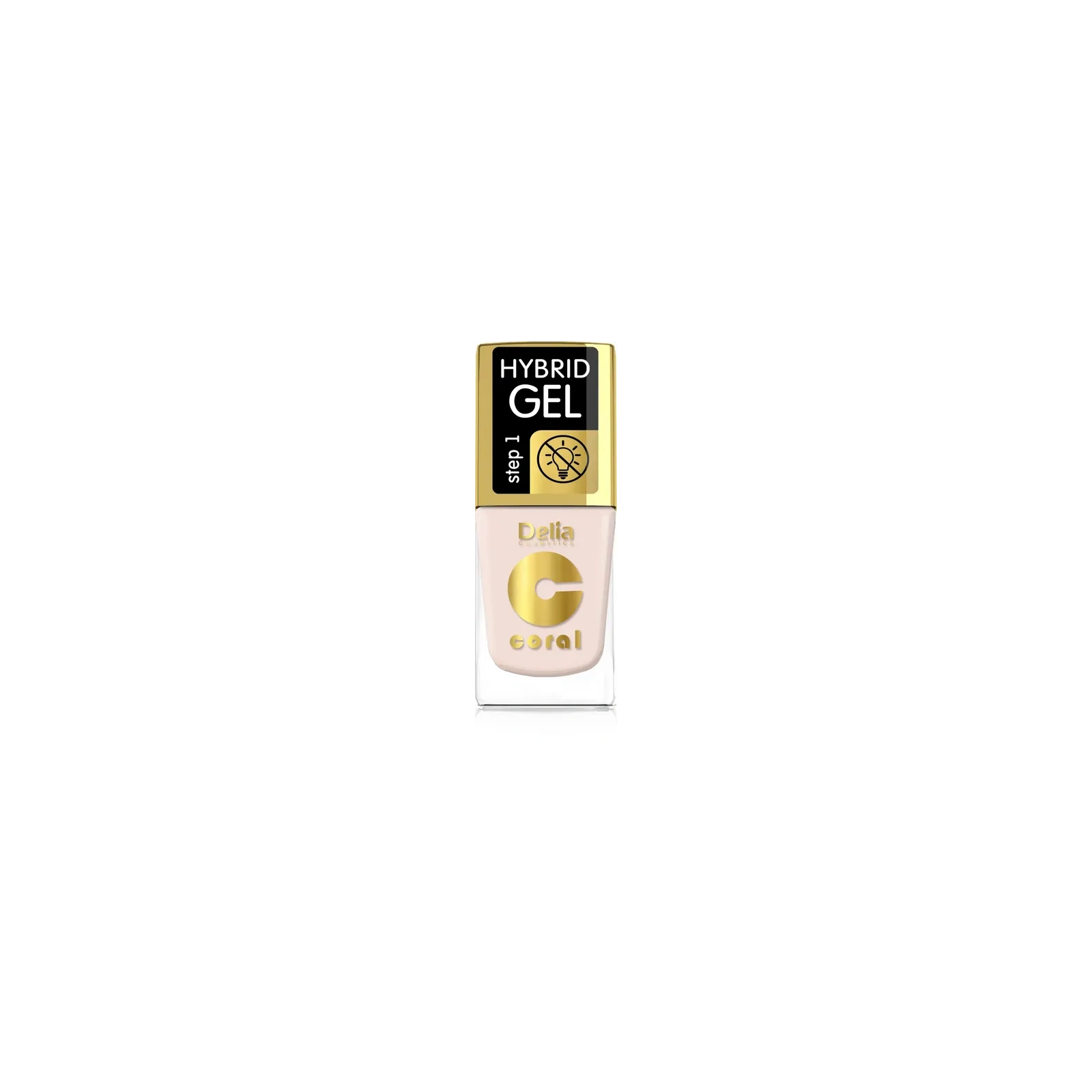 DELIA Coral Hybrid Gel hybrydowy lakier do paznokci 82 11ml