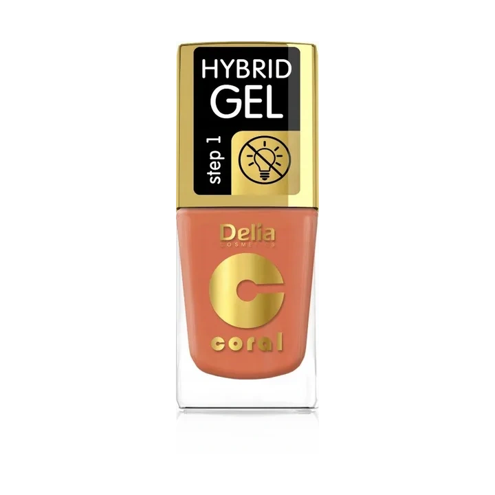 DELIA Coral Hybrid Gel hybrydowy lakier do paznokci 81 11ml