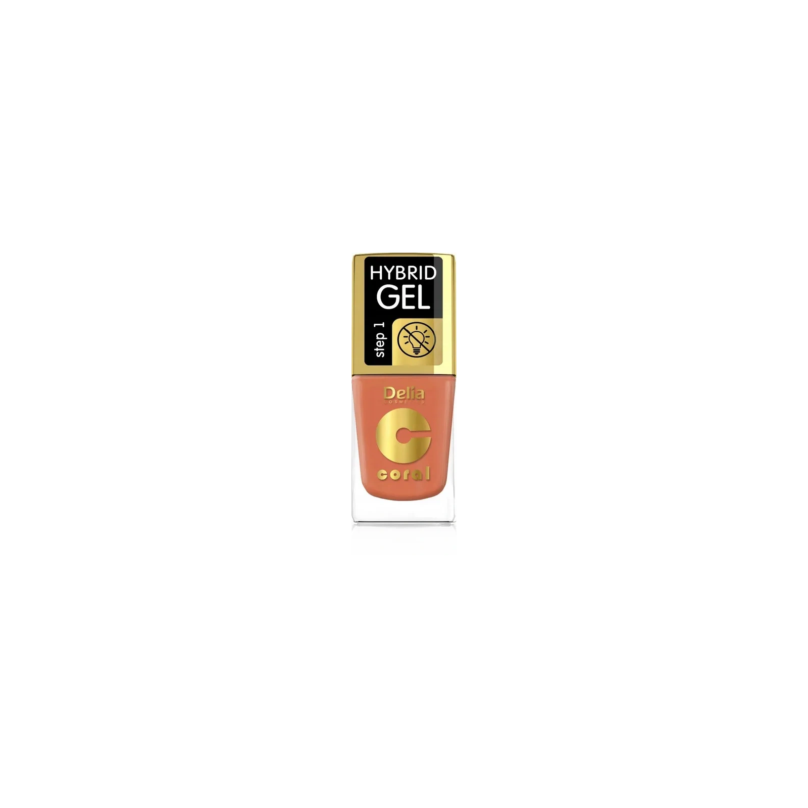 DELIA Coral Hybrid Gel hybrydowy lakier do paznokci 81 11ml