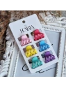 ECARLA zestaw spinek do włosów małe SP202 2,5x 2cm 6szt 