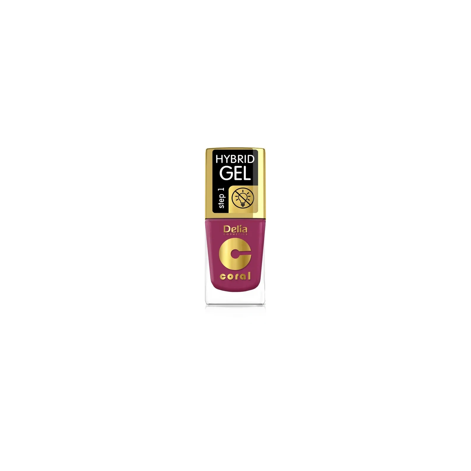 DELIA Coral Hybrid Gel hybrydowy lakier do paznokci 71 11ml