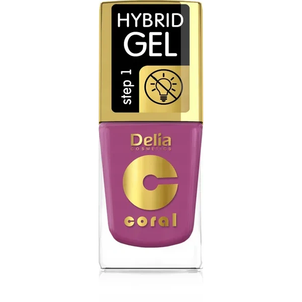 DELIA Coral Hybrid Gel hybrydowy lakier do paznokci 70 11ml
