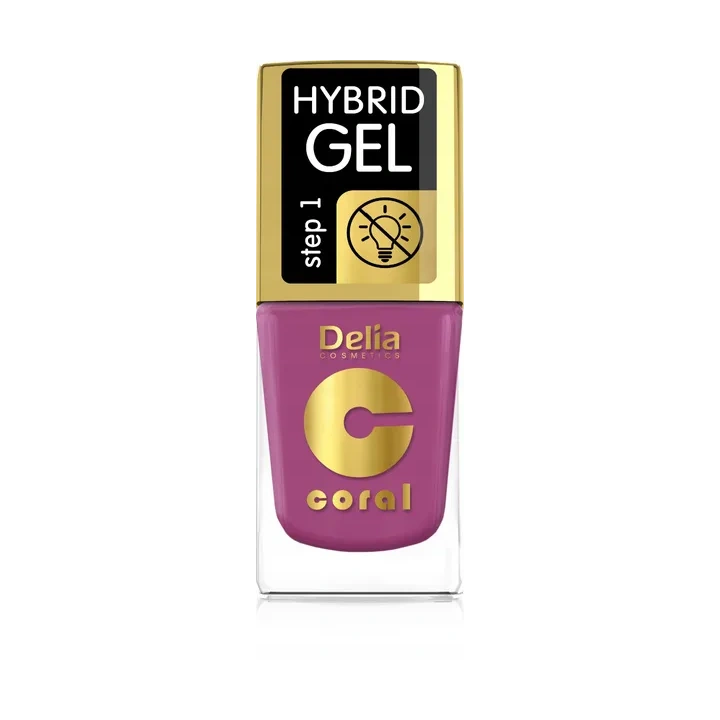 DELIA Coral Hybrid Gel hybrydowy lakier do paznokci 70 11ml
