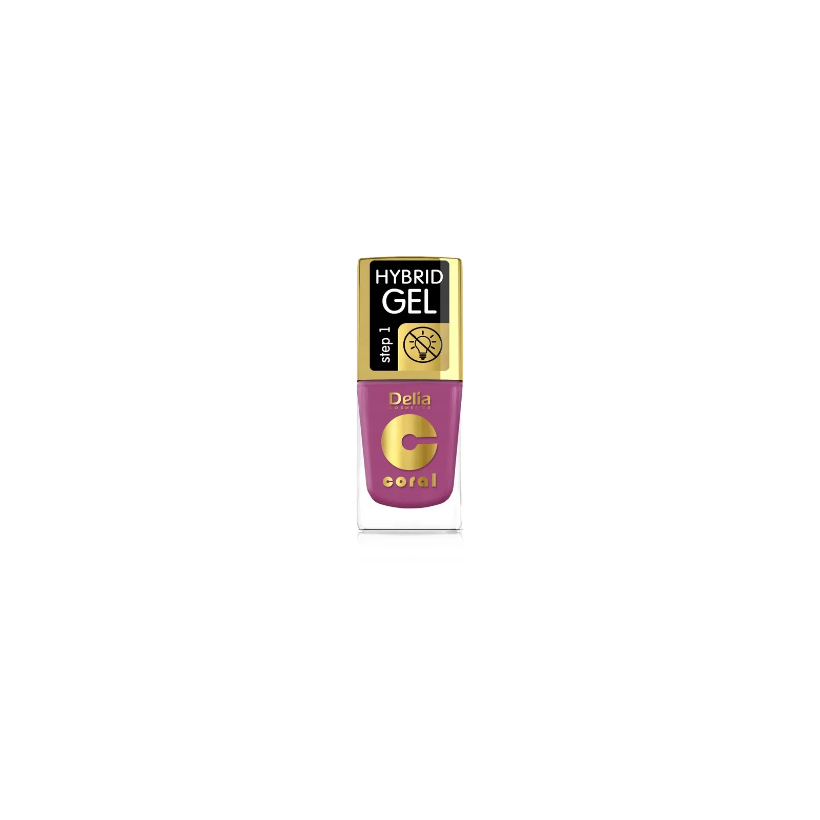 DELIA Coral Hybrid Gel hybrydowy lakier do paznokci 70 11ml