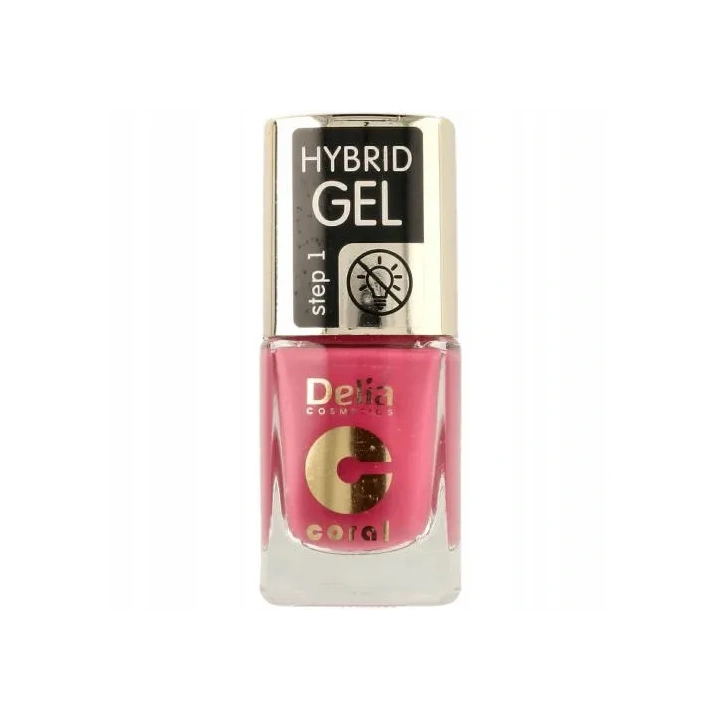 DELIA Coral Hybrid Gel hybrydowy lakier do paznokci 69 11ml