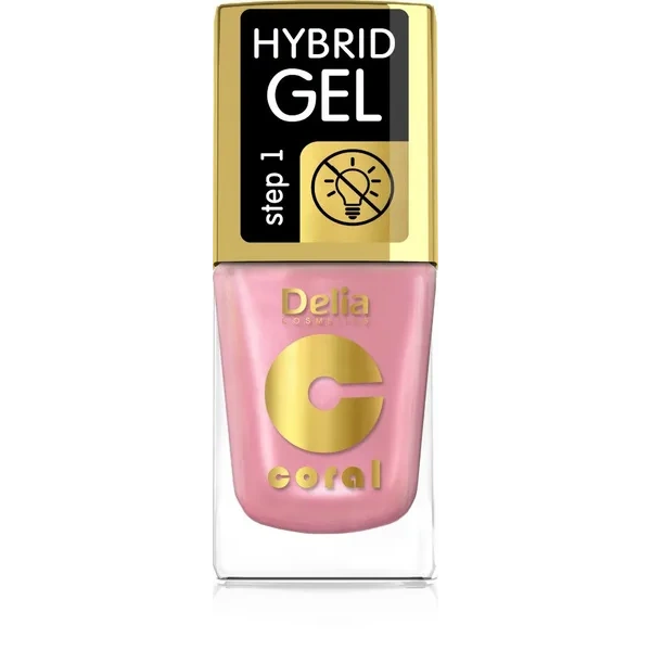 DELIA Coral Hybrid Gel hybrydowy lakier do paznokci 68 11ml