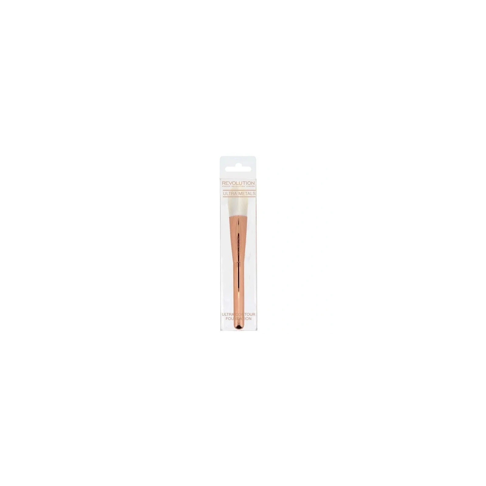 MAKEUP REVOLUTION Foundation pędzel F302 biały
