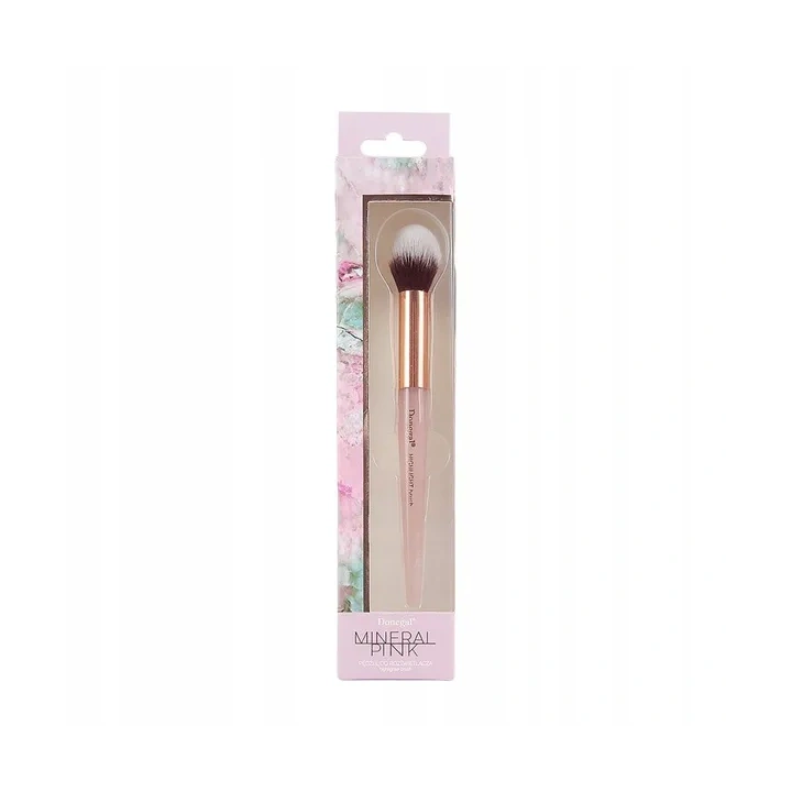 DONEGAL Mineral Pink pędzel do rozświetlacza 4292 1szt