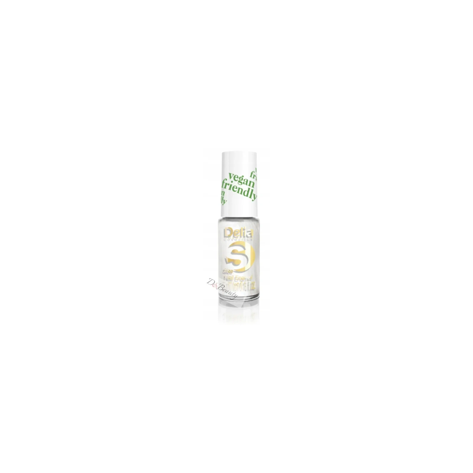 DELIA Vegan Friendly Size S lakier do paznokci 202 Candy Rose 5ml