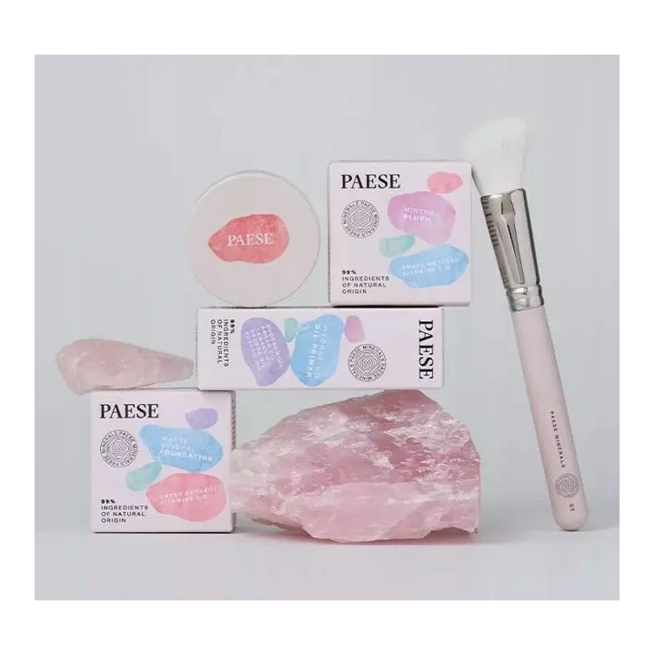 PAESE Minerals pędzel do makijażu 02 do konturowania 