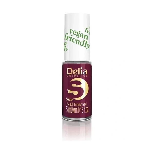 DELIA Vegan Friendly Size S lakier do paznokci 216 Cherry Bomb 5ml