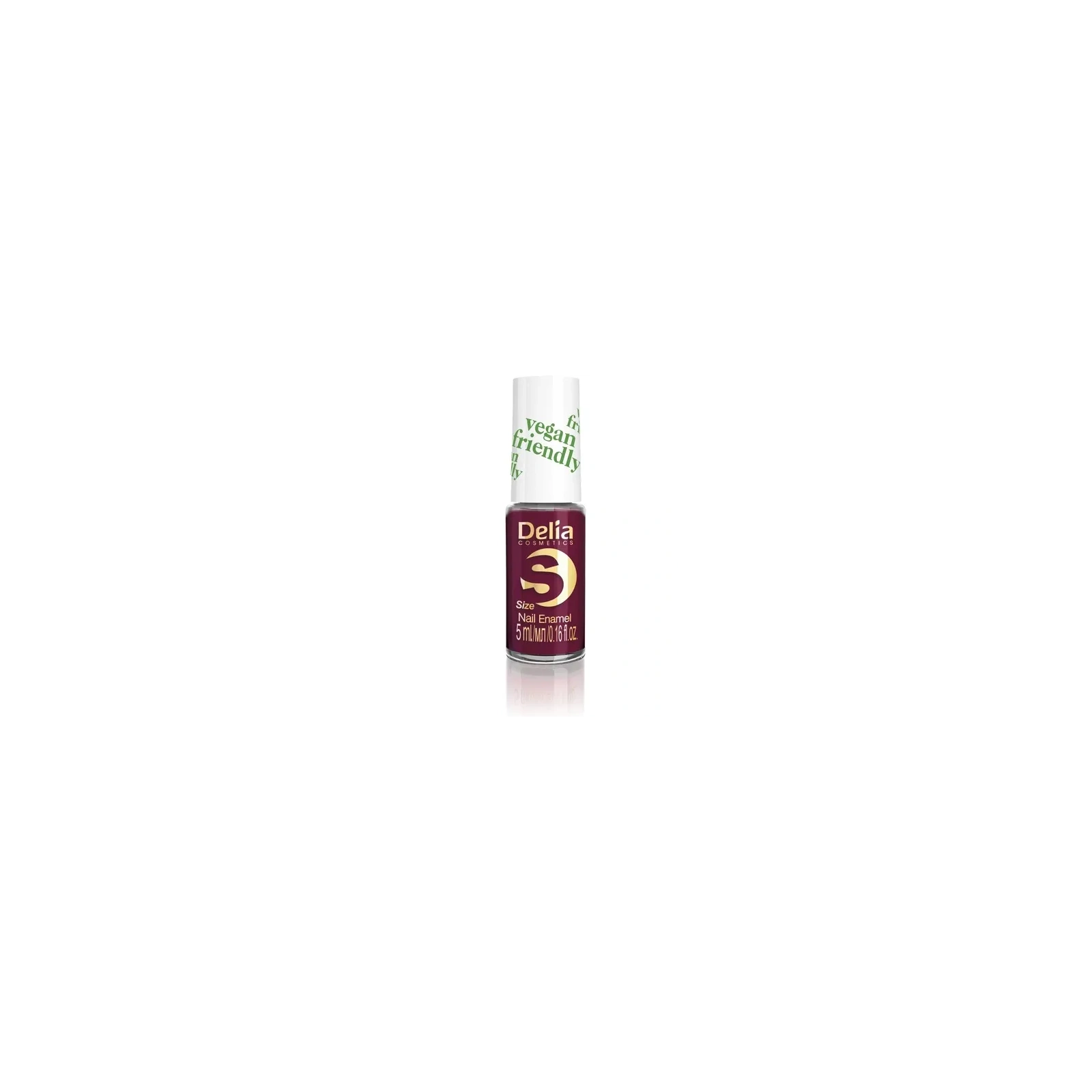 DELIA Vegan Friendly Size S lakier do paznokci 216 Cherry Bomb 5ml