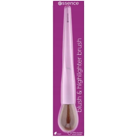 ESSENCE Brush Blush & Highlighter pędzel do różu i rozświetlacza 01 It's Glow Time 
