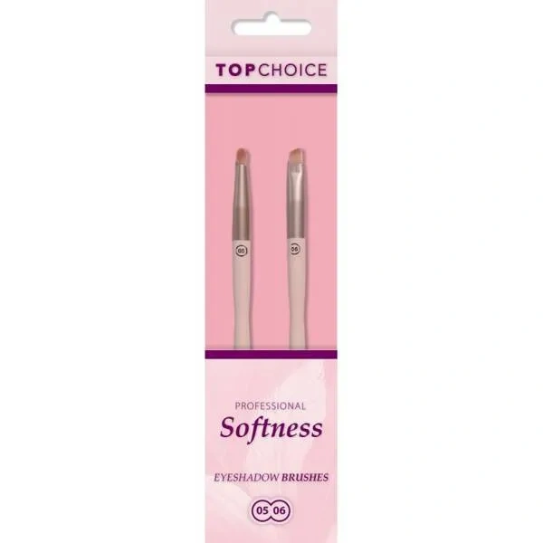 TOP CHOICE Softness komplet pędzelków do cieni