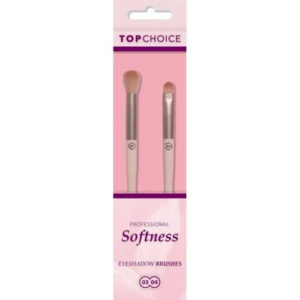 TOP CHOICE Softness komplet pędzelków do cieni