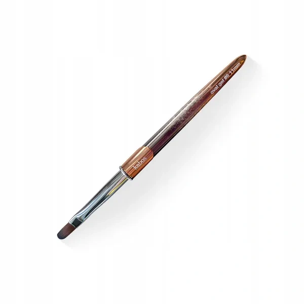 KABOS pędzelek do żelu Gel Brush Oval 11mm