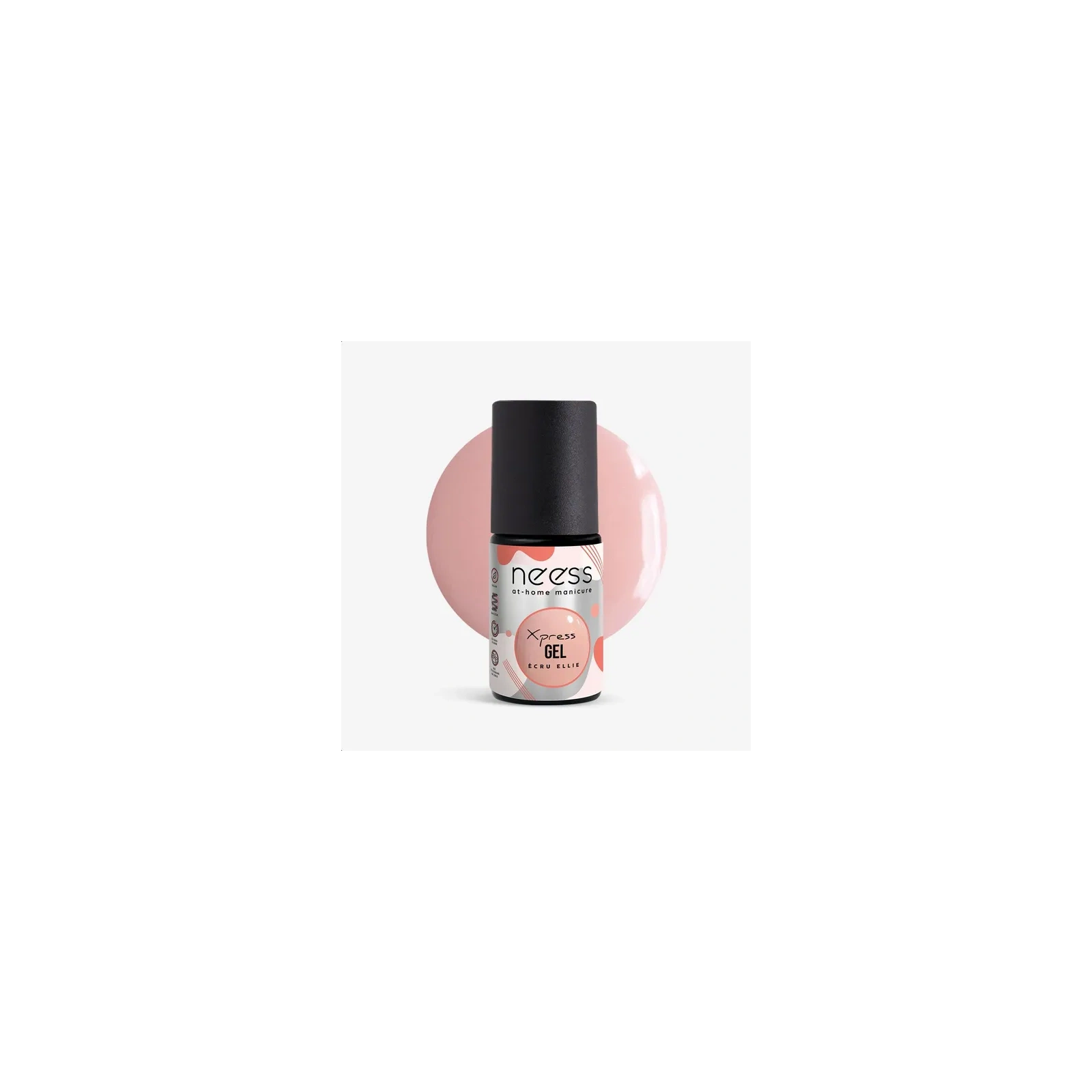 NEESS Xpress Gel żel budujący w pędzelku Ecru Ellie 4ml