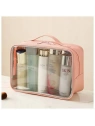 ECARLA kosmetyczka organizer na kosmetyki 26x 20x 11cm Różowa KS105WZ2