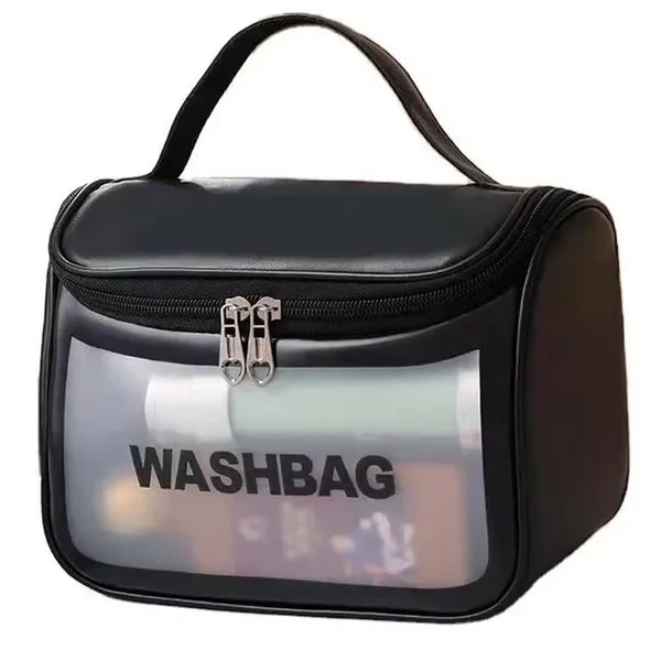 ECARLA Kosmetyczka WashBag kuferek Czarny KS46CZ