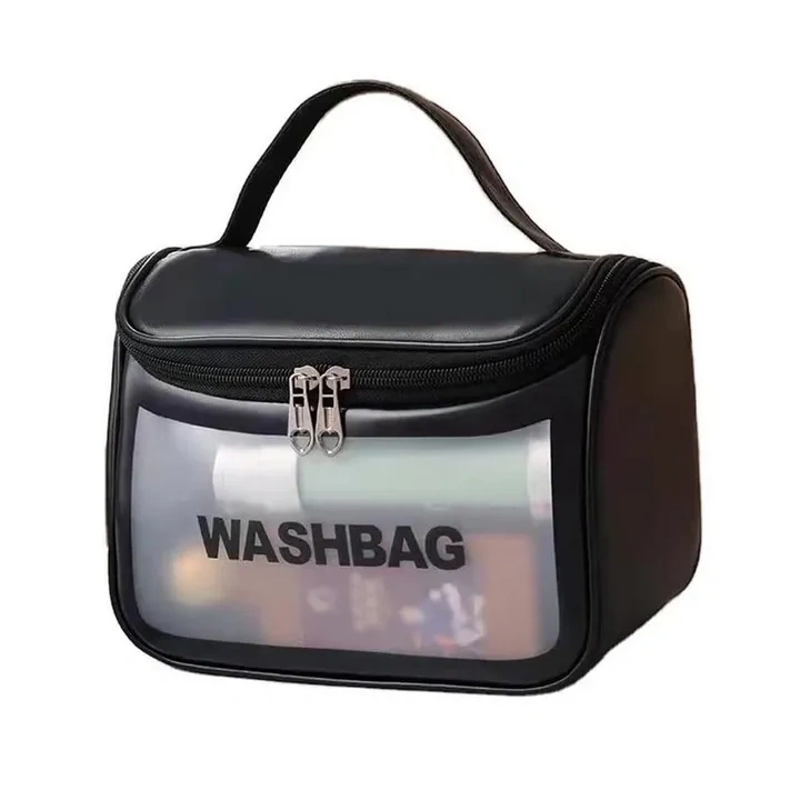 ECARLA Kosmetyczka WashBag kuferek Czarny KS46CZ