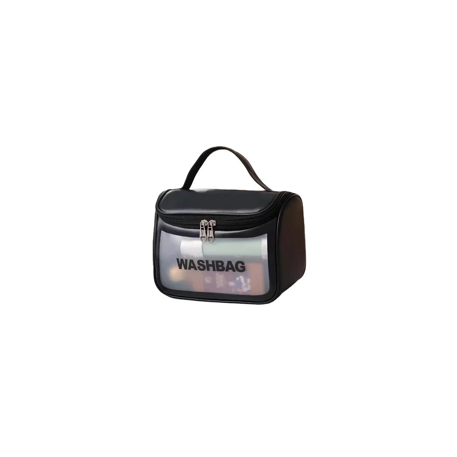 ECARLA Kosmetyczka WashBag kuferek Czarny KS46CZ