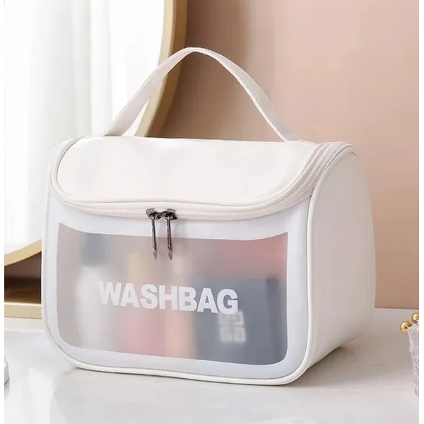 ECARLA kosmetyczka WashBag Biała KS46B