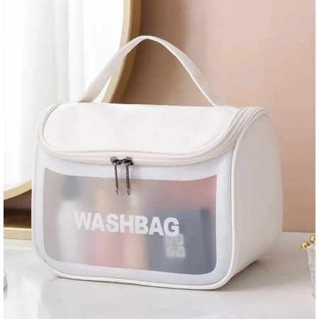 ECARLA kosmetyczka WashBag Biała KS46B