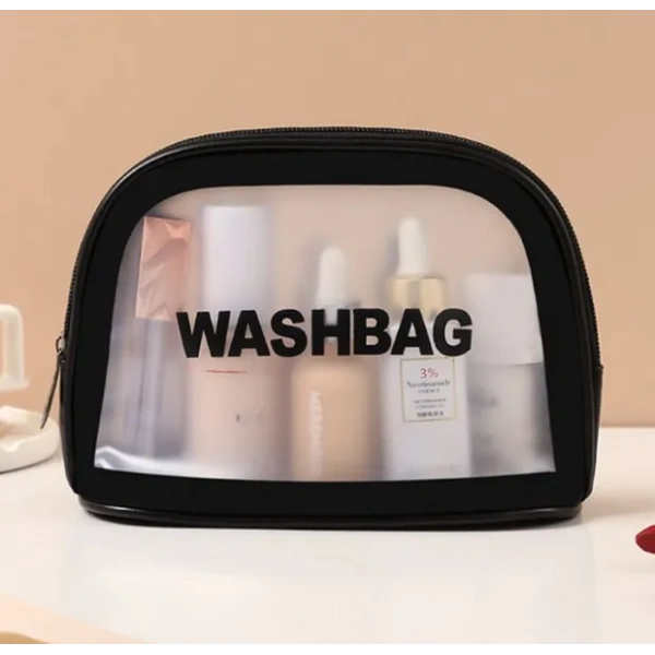ECARLA kosmetyczka WashBag kuferek Czarny KS47CZ