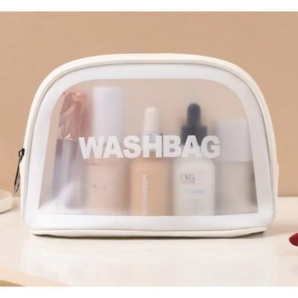 ECARLA kosmetyczka WashBag kuferek Biel KS47B