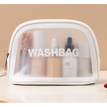 ECARLA kosmetyczka WashBag kuferek Biel KS47B