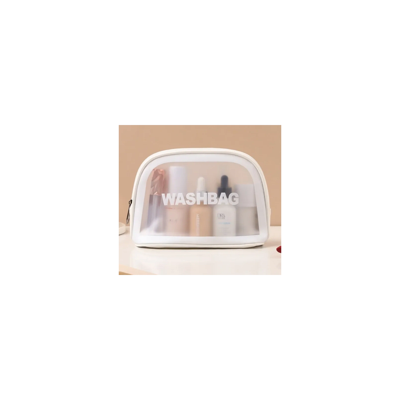ECARLA kosmetyczka WashBag kuferek Biel KS47B