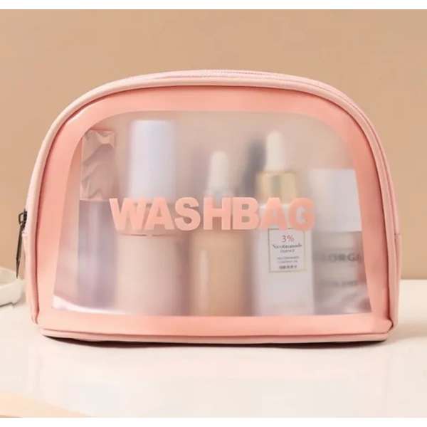 ECARLA kosmetyczka WashBag Różowy KS47R